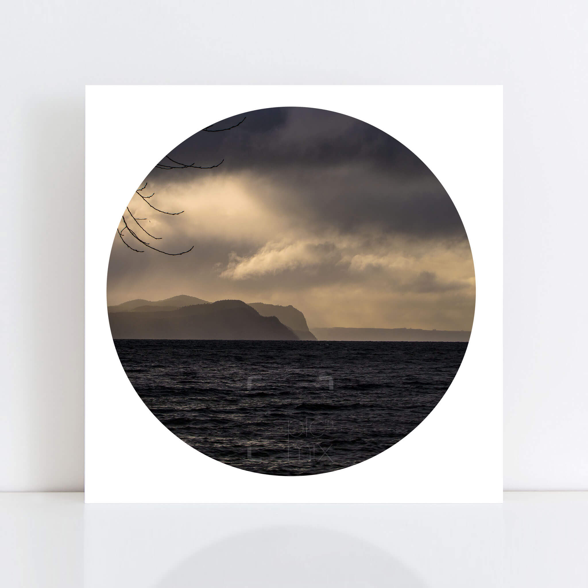 Lake Taupo Storm Circle - NZ Art Prints and Photos | Auckland New Zealand