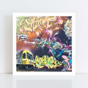 Original Photo Print of 'Graffiti 1' no frame