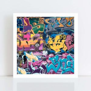 Original Photo Print of 'Graffiti 3' no frame