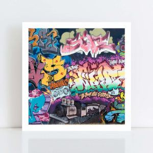 Original Photo Print of 'Graffiti 4' no frame